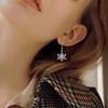 1 Pair Women Earrings Hook Elegant Lightweight Women Fashion Snowflake Hook Earrings