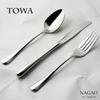 Nagao TOWA Dinner Cutlery 6 Stainless Bag Holder Made In Japan Set, Pieces, 18-8 Steel, Only,