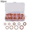 Electrical Conductivity Copper Washer Flat Ring Seal Gasket Set Heat Resistance