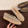Fashion Breathable Fish Net Women Mary Jane Shoes Spring Autumn Comfort Ladies Casual Slip On Ballet Flats Shoes