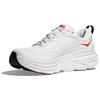 HOKA One One Кроссовки мужские Bondi 8 White Vermillion 1123202-WVR