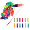 2/4/6M Colorful Rhythmic Gymnastics Artistic Gymnastics Ribbons Indoor Fitness Ribbons Sports Equipment Dance Ballet Supplies