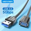 Vention USB Extension Cable USB 2.0 3.0 Extender Cable for Coumputer TV 1m 2m 3m
