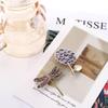 Metal Women Man Lilac Flower Party Dragonfly Brooch Pin Fashion Jewelry Badge Collar Accessories