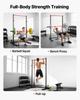 VEVOR Power Cage Squat Rack, Multifunctional Power Rack Bench Press Equipment with 28-Level Adjustable J-Hooks