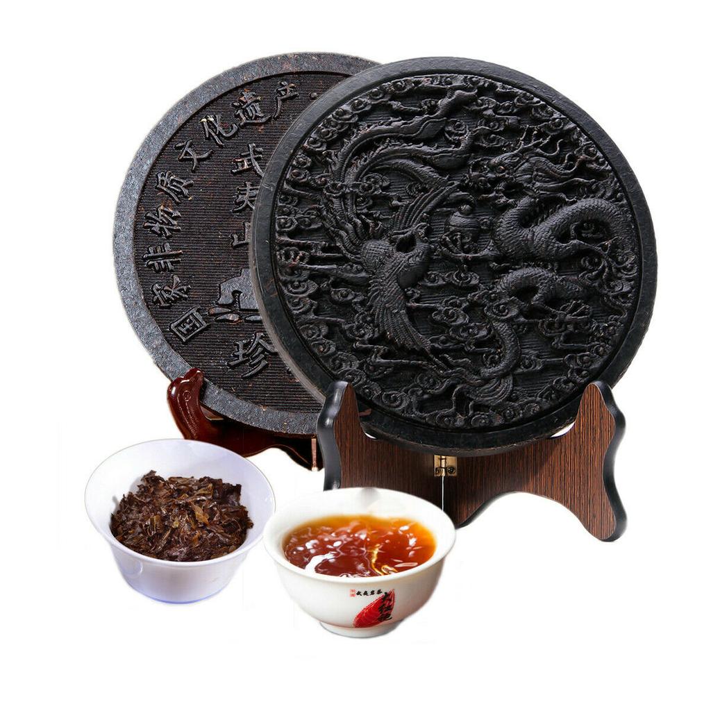 500g Dahongpao Tea Cake Wuyishan Oolong Tea Black Tea Healthy Slimming Oolong Tea