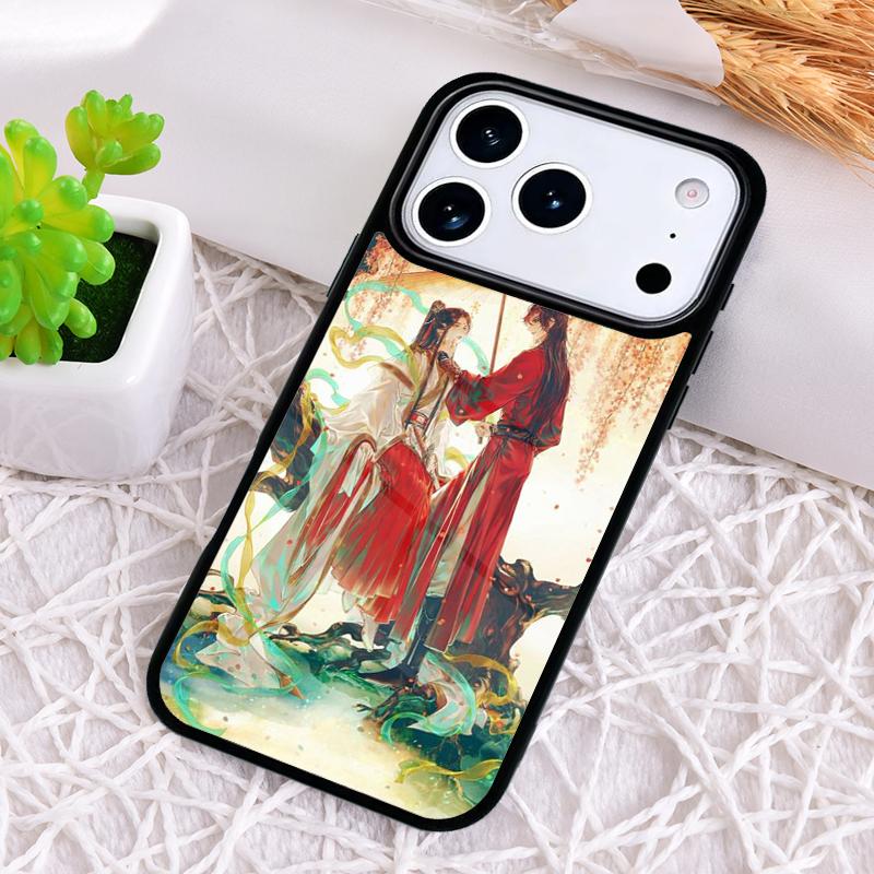Ударопрочный чехол для телефона Tian Guan Ci Fu для iPhone 17 Air 16e 15 11 12 14 13 Pro Max Чехол Coque