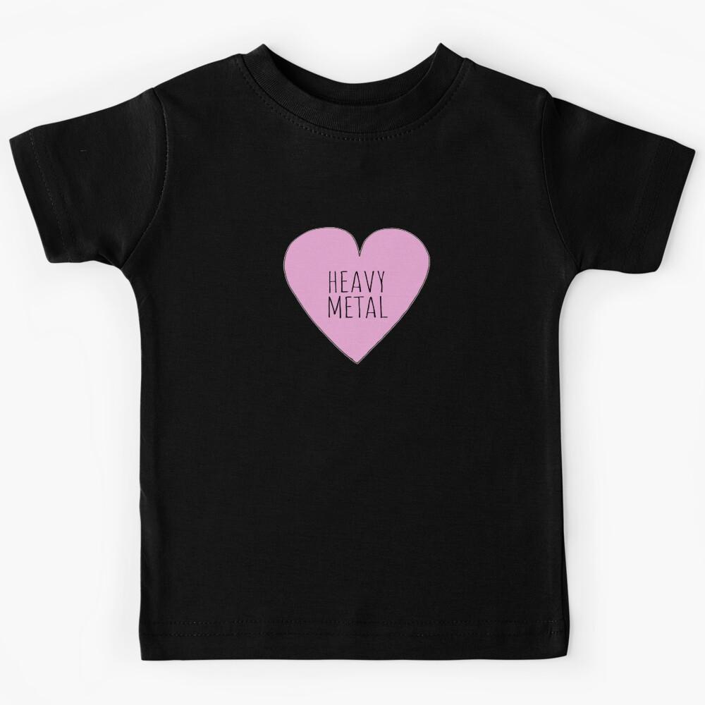 HEAVY METAL LOVE Kids T-Shirt