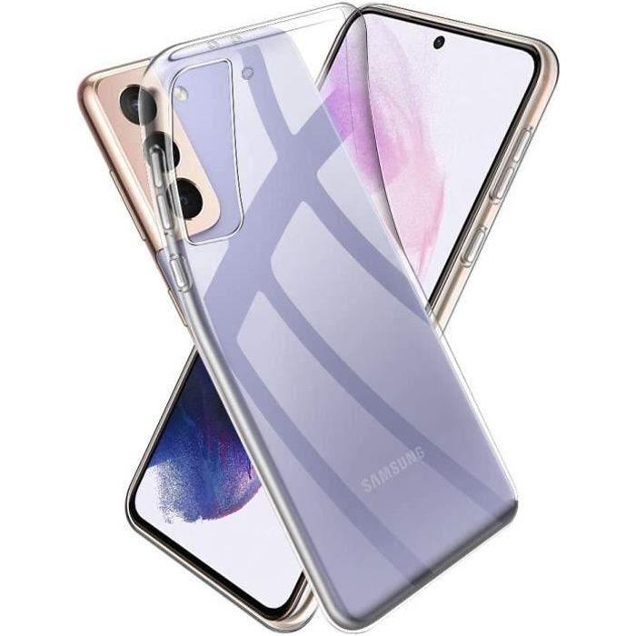 Coque - PHONILLICO - Samsung S21 PLUS - Silicone Gel TPU - Ultra Mince - Transparent