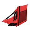 Folding Stadium Seat Lightweight Portable Oxford Cloth Stadium Bleacher Seat Cushion for Camping Picnic Red