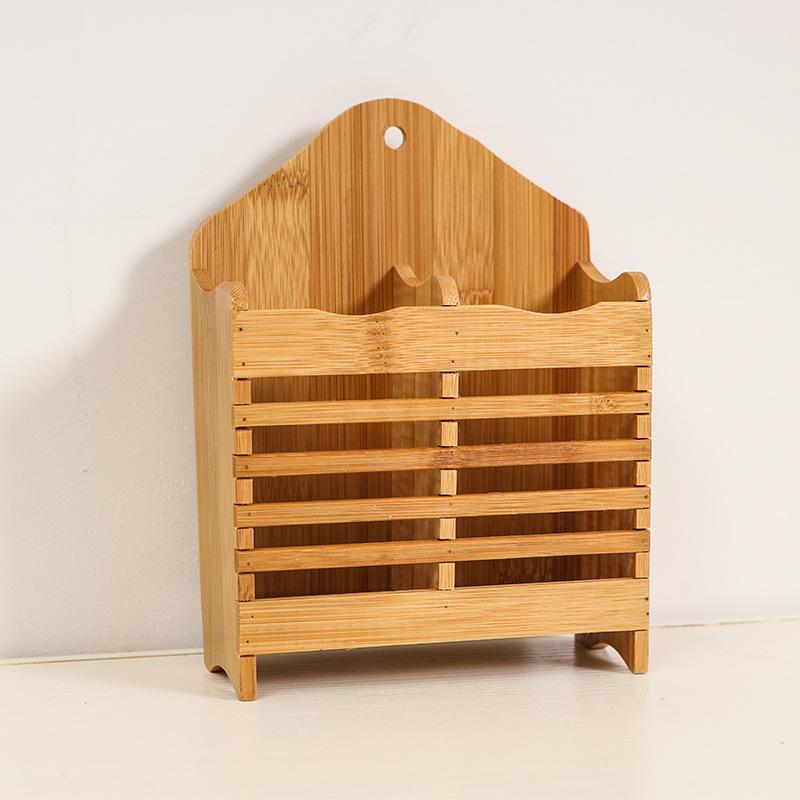 Кухонный деревянный слив для палочек для еды Клетка для столовых приборов Полый слив для хранения Ложка Органайзер для палочек для еды Аксессуары для дома