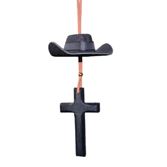 Ковбойская шляпа Подвеска-шарм для автомобиля Кантри Автомобильный подвесной декор Подвеска на зеркало заднего вида Универсальный аксессуар для интерьера автомобиля