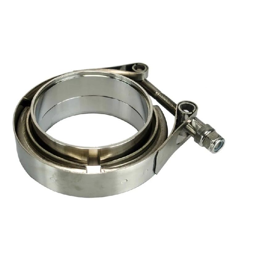 V Band Exhaust Clamp 2 inch 2.5 inch 3 inch 3.5 inch 4 inch 51mm 63mm 76mm Exhaust Flange vband clamp V-Band Muffler Clamp