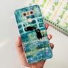 Чехол для LG G6 Plus LGM-G600K Чехлы для телефонов Популярный Цветок Мягкий Силикон Прозрачный Защитный Корпус Для LG G6 G 6 LG6 LGG6+ Задняя Крышка