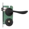 Space Aluminum Door Lock Set KeyedLocking Door Handle Lever Hardware Accessory for Indoor Door
