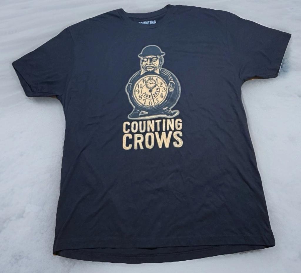 Counting Crows Official 2024 Tour XL T-Shirt NEW Concert Band
