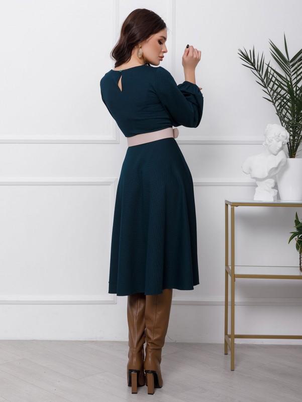 Платье с рукавами-фонариками ISSA Plus