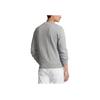 Polo Ralph Lauren Solid Logo Embroidered Crew Neck Pullover Sweater Men Sweater Gray MNPOSWE16820874-020