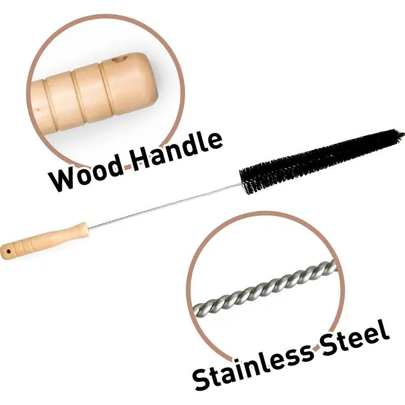 Комплект для очистки вентиляционных отверстий сушильной машины, щетка для ворса сушильной машины, очиститель вентиляционных ловушек, гибкий змеевик для холодильника длиной 28 дюймов