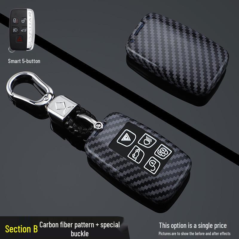 Чехлы для ключей, совместимые с Land Rover Discovery Sport, Range Rover Evoque, Velar, Freelander, Defender и Jaguar.