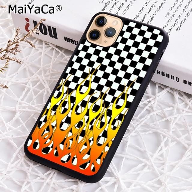 Клетчатый Чехол для Телефона в Шахматную Клетку Для iPhone 17 Air 16 15 14 plus 12 13 pro max Защитная Крышка coque