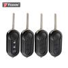YIQIXIN 3-кнопочный модифицированный пульт-ключ для Fiat 500 Panda Punto Bravo Stilo Ducato Citroen Jumper Peugeot Boxer SIP22 Складной ключ