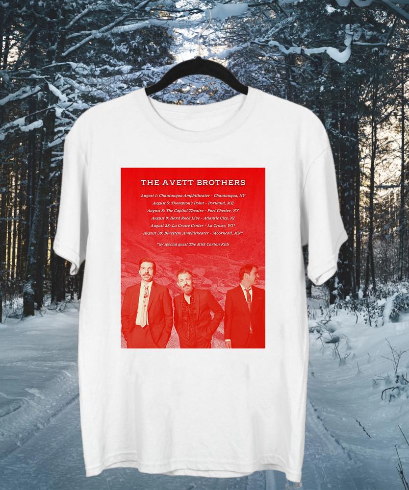 The Avett Brothers Band Summer Tour 2025 T Shirt Full Size S-5XL
