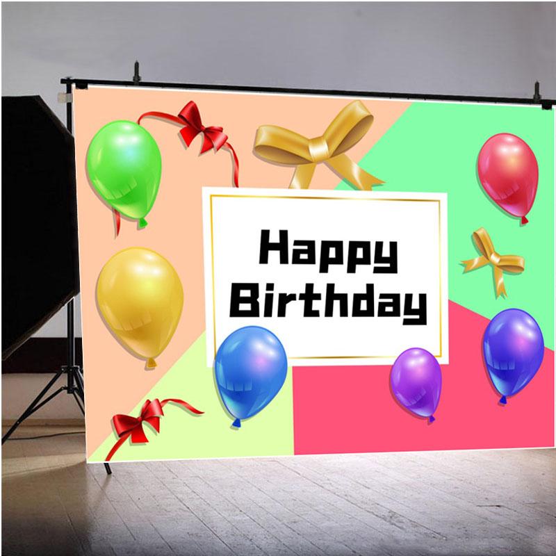 С Днем Рождения Фон Ткань Баннер Фото Реквизит Вечеринка Домашний Декор Стены