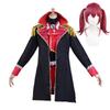 Hoshou Marine Cosplay Costume with Wig 3rd Grade Virtual Captain Costume Disguise Halloween [COSSA] (L)