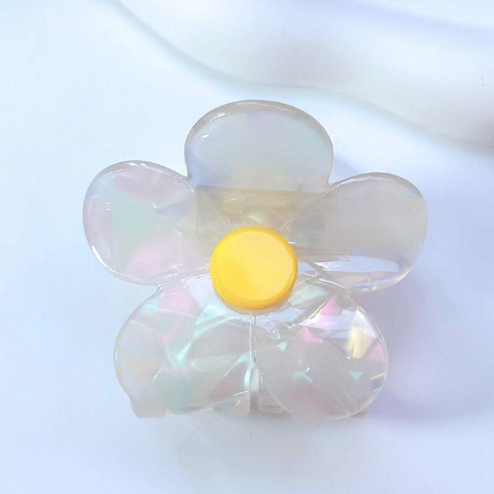 Hair Claws French Small Hair Clip Flower Hair Claw Korean Style Headwear Female Hair Accessories