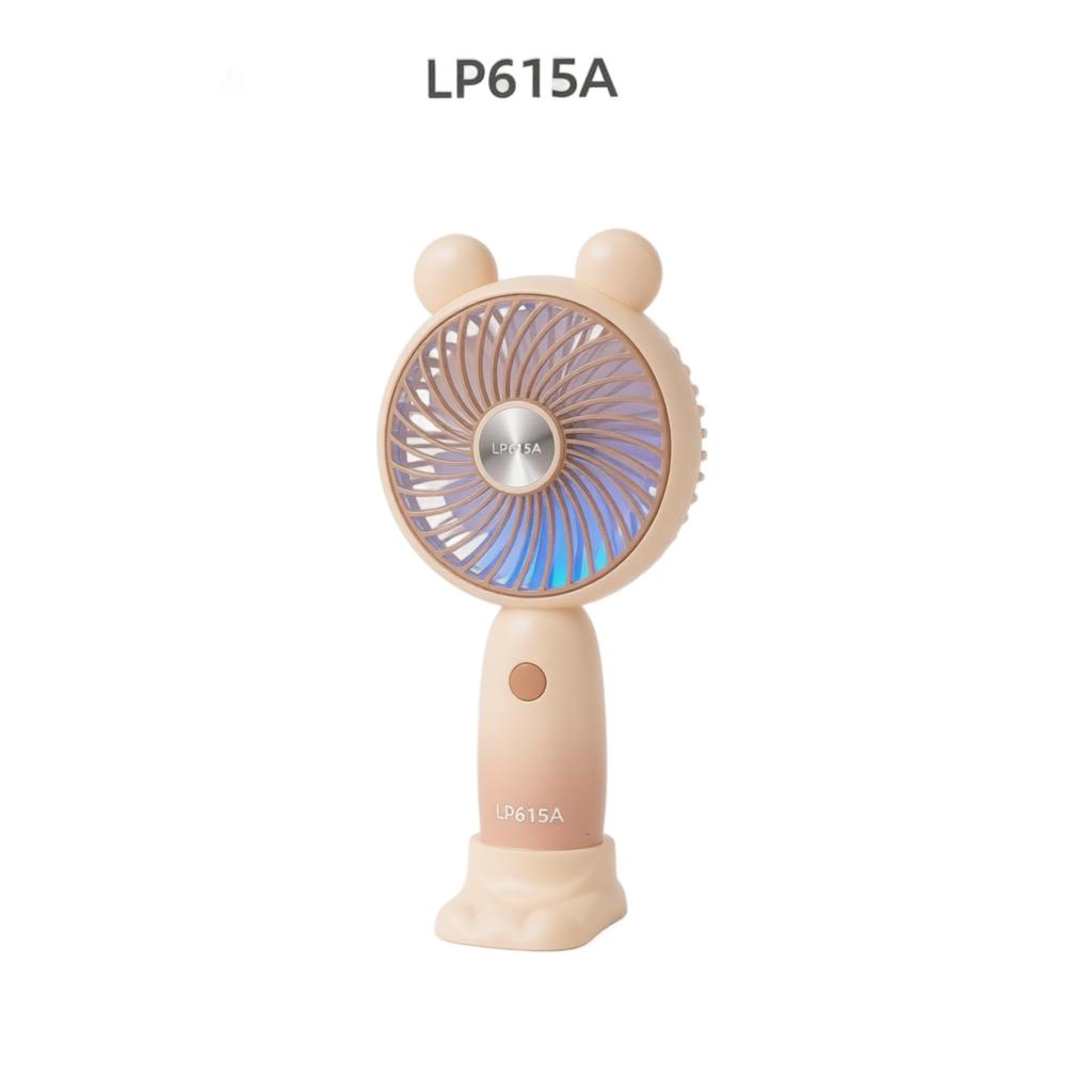 Portable Rechargeable Desktop Fan with Cartoon Ear Design USB Mini Handheld Fan for Personal Cooling Indoor Outdoor Use