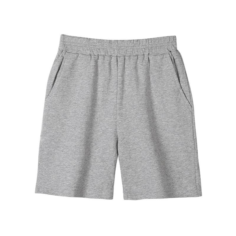 Корейские повседневные шорты из хлопкового терри с высокой посадкой - Летний стиль для родителей и детей