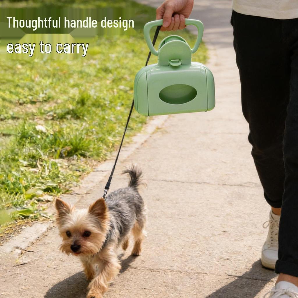 Pet Poop Scooper: Long Handle, Portable Dog Waste Picker for Outdoor Walks
