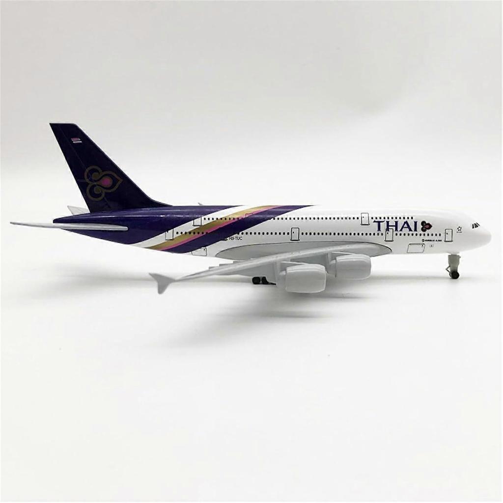 Simulation 1:200 Alloy Aircraft Model Thai Airways A380 Plane Model Home Office Decoration Gifts