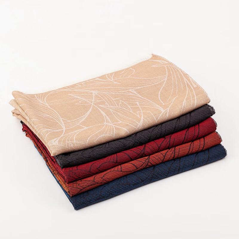 MARJA KURKI Зимний шарф-палантин из шерсти и шелка