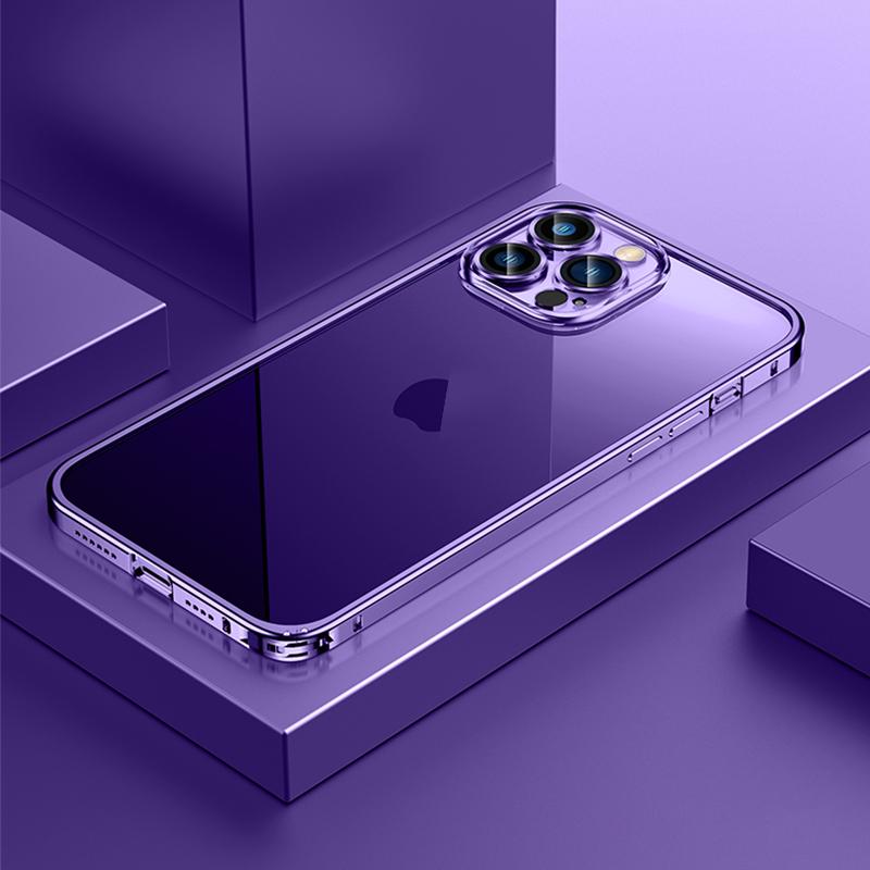 Магнитный чехол для iPhone 11 12 13 14 Pro Max, прозрачная задняя крышка Magsafe для iPhone 13 Pro Max 12, металлический каркас, бампер, линза для телефона, стекло