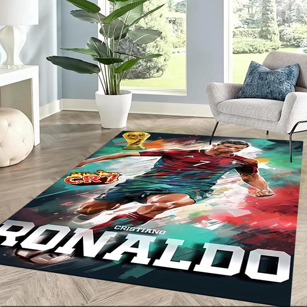 Cristiano Ronaldo Floor Mat Design For Kitchen Dormitory Living Rooms Outdoor Antislip Rug Anime Office Decor Wedding Party Gift