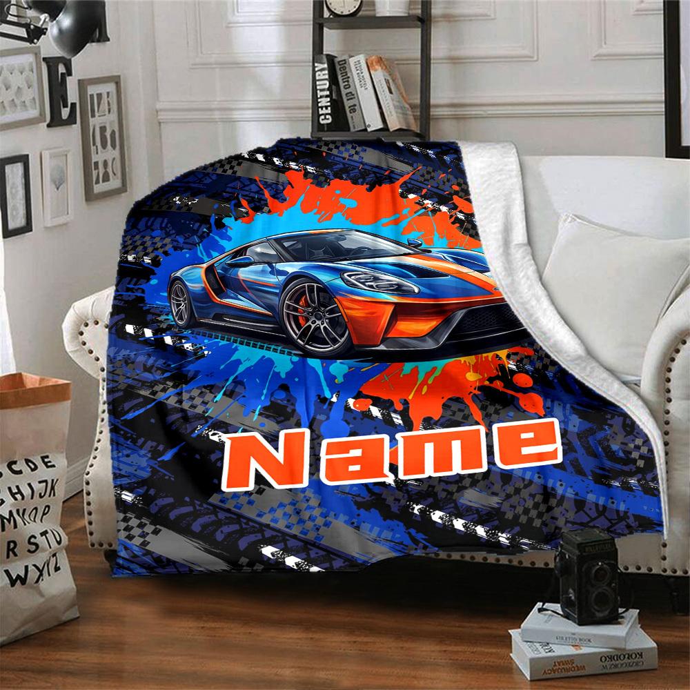 Forest Eagle Home Customize Your Name Blanket Comfortable Soft Lightweight Allseason Multipurpose Blanket For Picnics Sofas Offices Beds Living Rooms