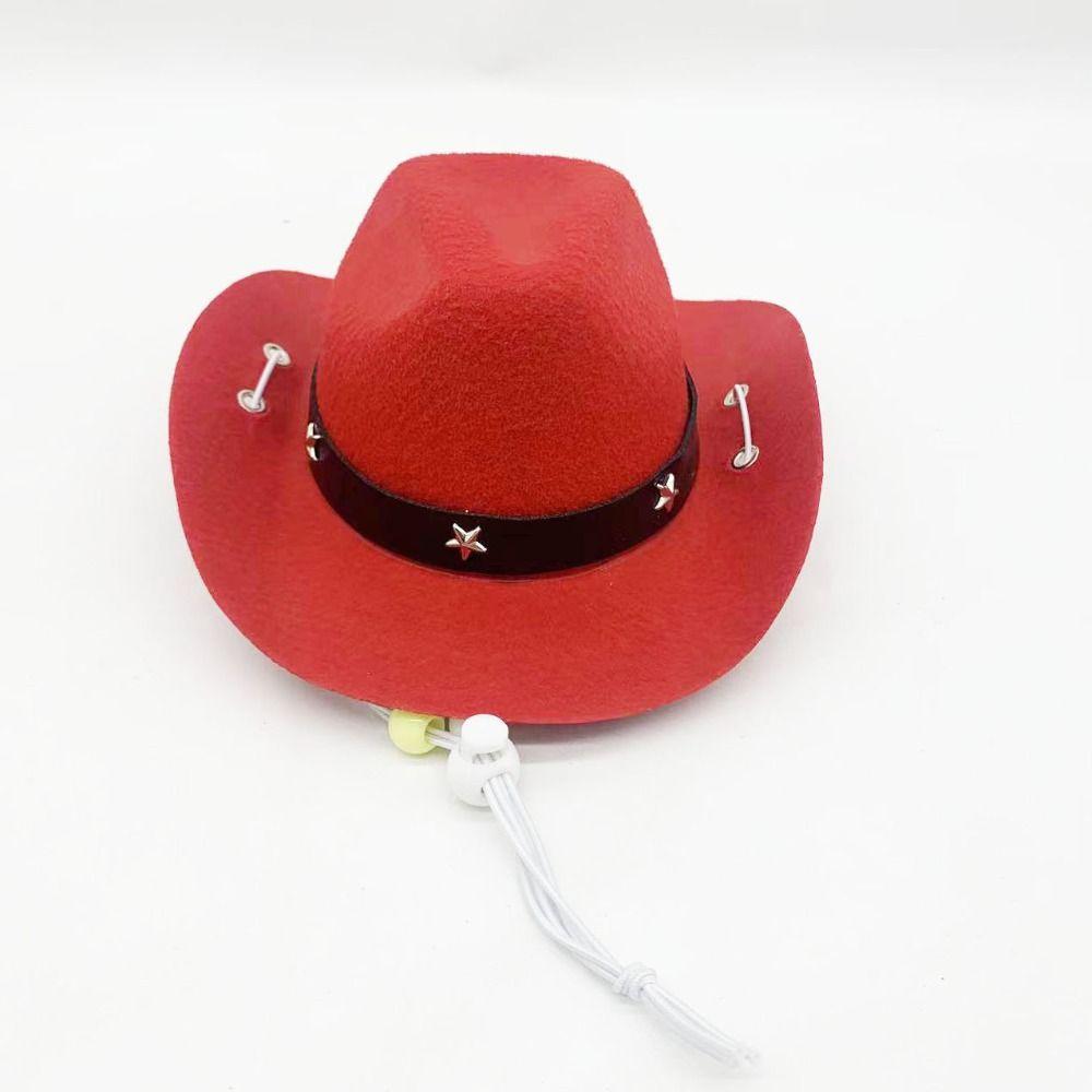 Pet Accessories Dogs Cat Caps Summer Cowboy Hats Funny Pet Dog Hat