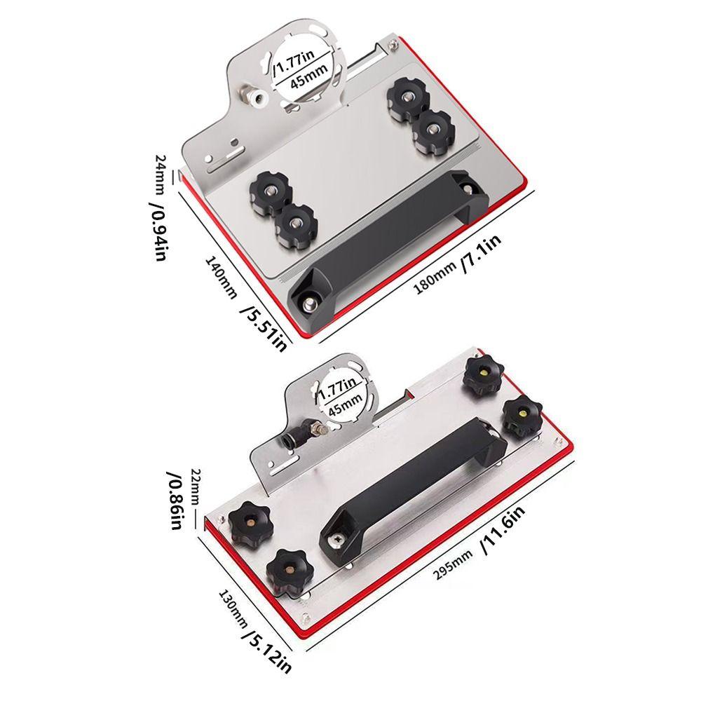 Инструмент для снятия фаски с плитки под углом 45 градусов, скошенное основание кронштейна, насадки для угловой шлифмашины