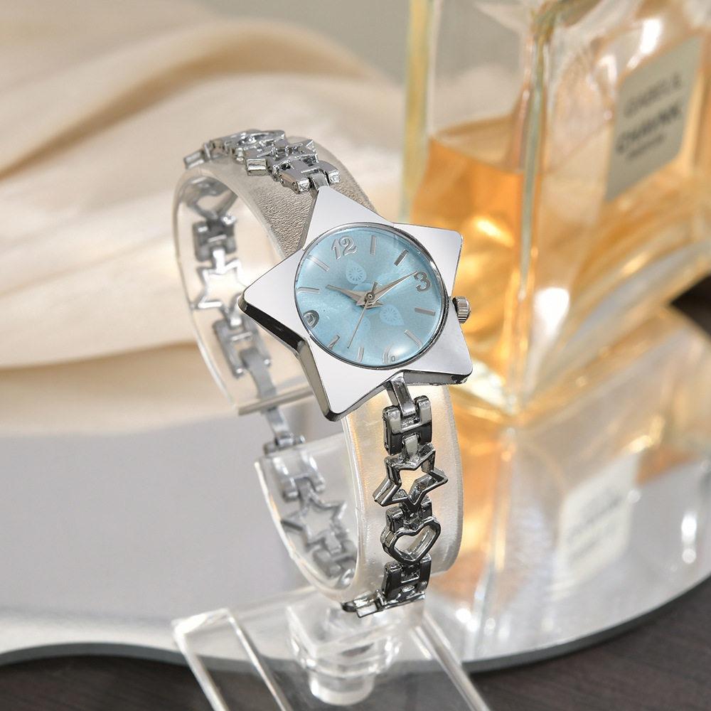 Zinc Zinc Zinc Alloy Star Watch Y2k Charm Chain Watches Luxury Star Shape Bracelet Decoration