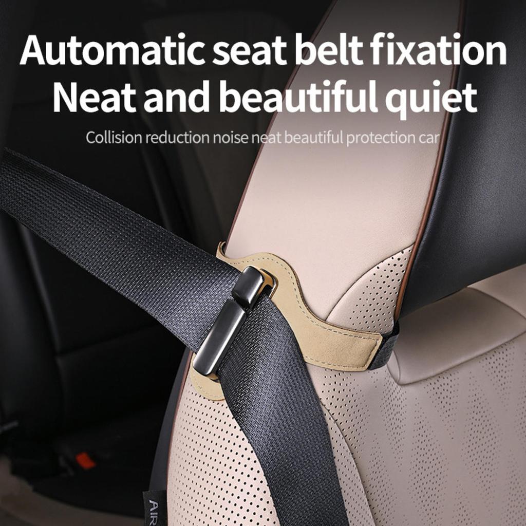 Car Seat Belt Fix Clips Quick Release Seatbelt Retainer Anti-Strangle Ergonomic Fixing Buckle for Seat Locking Tool