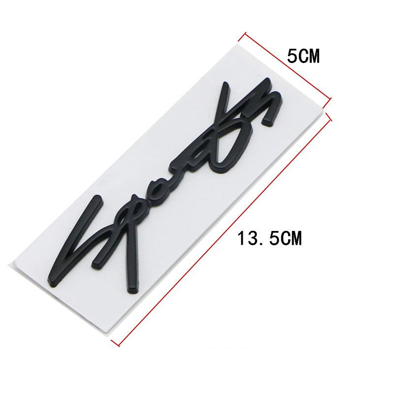 3D Metal SPORTS Logo Emblem Car Tail Trunk Sticker Badge Decal For All Cars