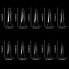 Накладные ногти Alomd/Coffin/Square/Stiletto, прозрачные акриловые накладные ногти, 10 размеров, накладные ногти для самостоятельного наращивания ногтей