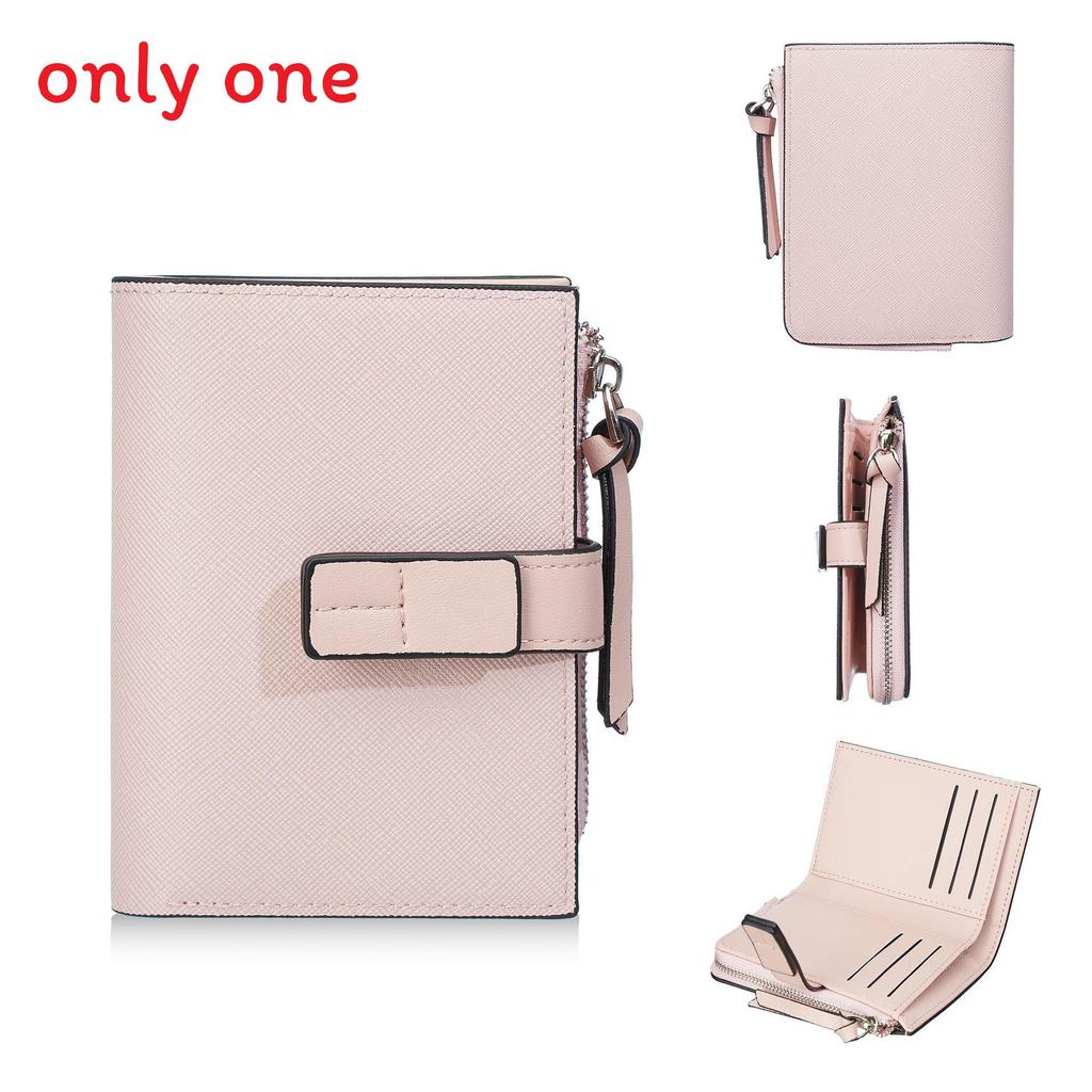 Womens Fashion Short Wallet With Multiple Card Slots And Coin Compartment For Everyday Carry