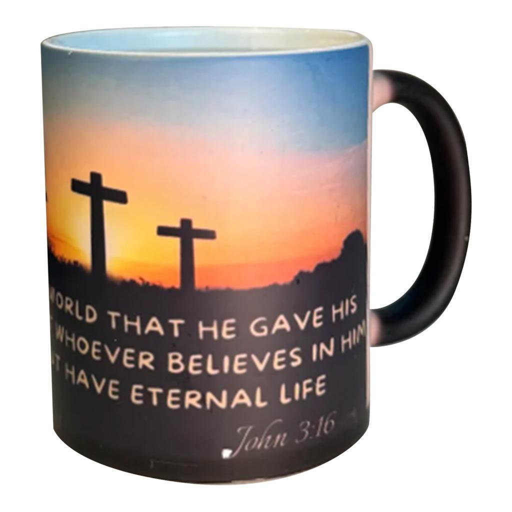 Scripture Verses Mug Coffee Cup Heat Discoloration Water Cup