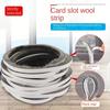 5M Self-Adhesive Aluminum Alloy Door And Window Sound Insulation Wind Protection Collision Prevention Dust Sealing Strip