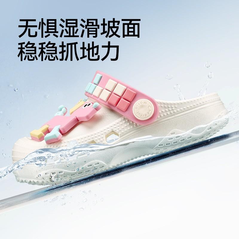 Kids Comfortable Clog Sandals Boys Girls - Non-Slip Outdoor Indoor Slippers With Cartoon Design