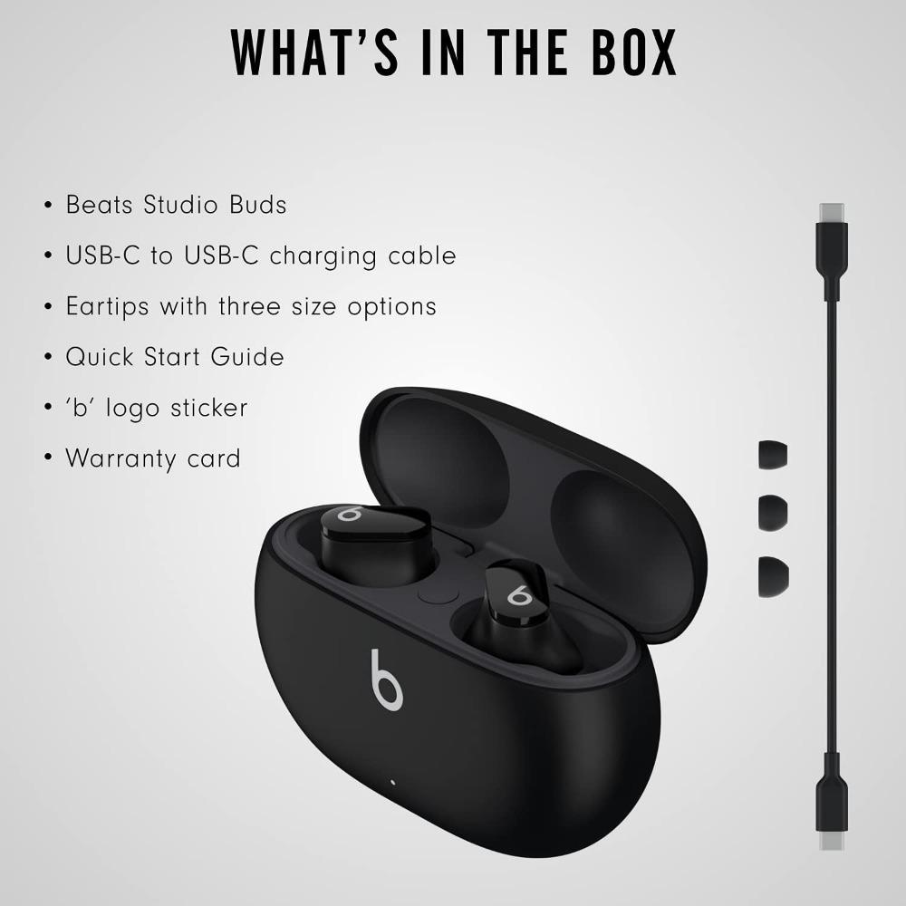 Beats Studio Buds Noise-Cancelling Wireless Earbuds