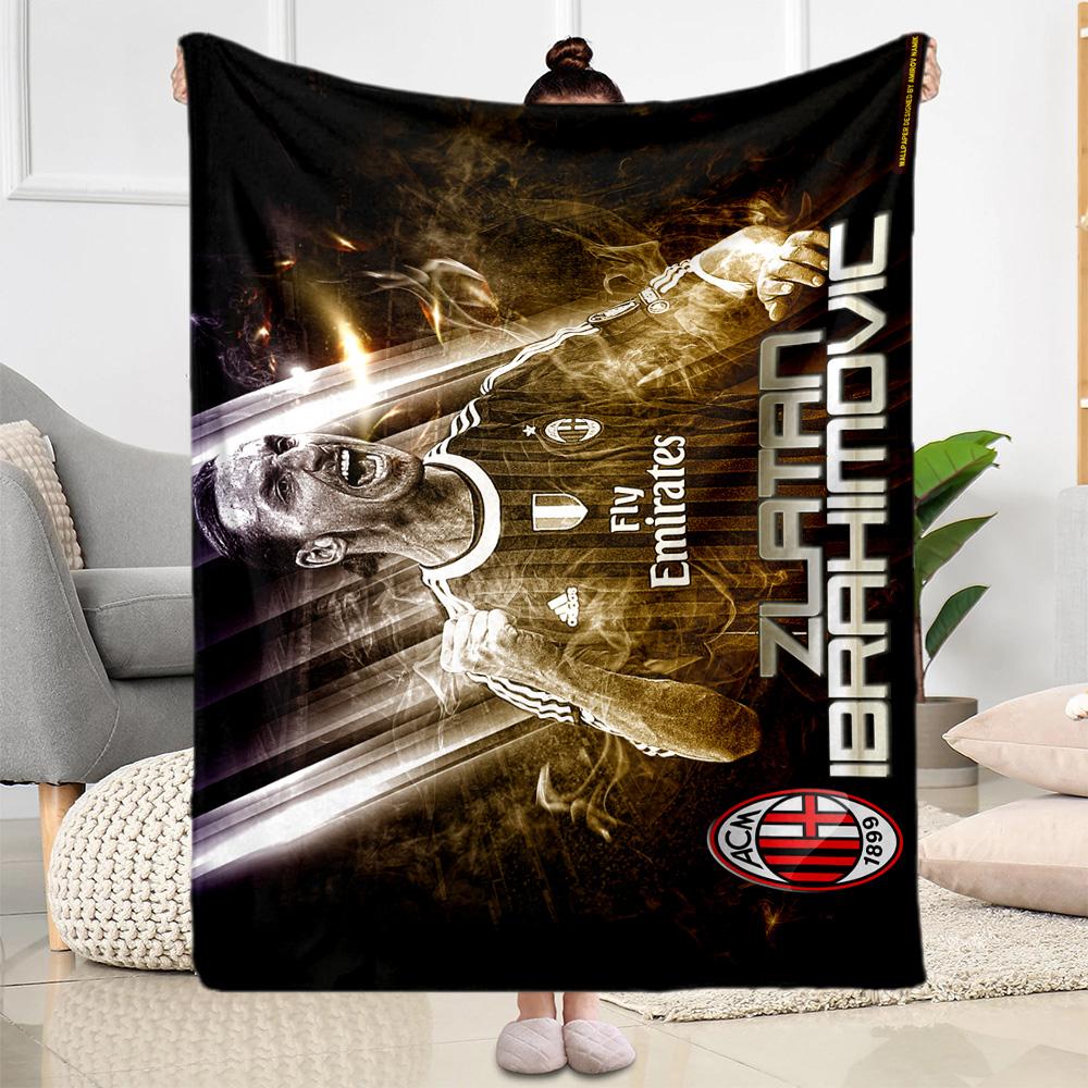 Player Celebrates Victory Moment Blanket Warmthful Decor Suitable for Picnics Office Chair Bed for All Occasions Modern Style